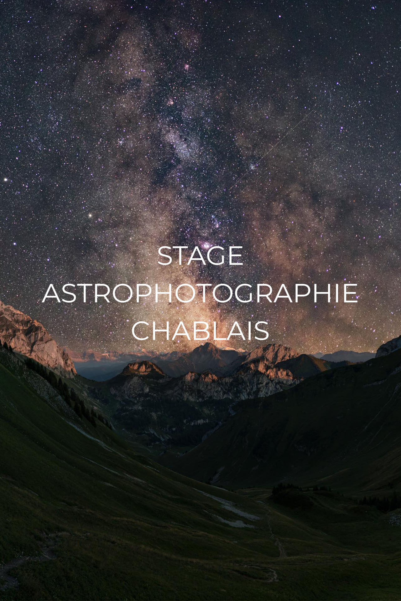 Stage astrophotographie Chablais